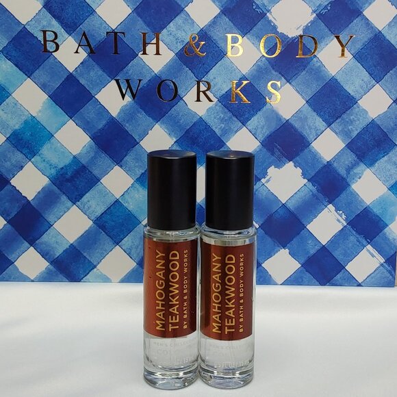 Bath & Body Works 'MAHOGANY TEAKWOOD' Signature COLOGNE 2-Piece Gift Set - Picture 10 of 10
